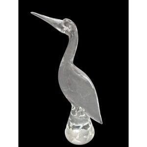 FM Konstglas Ronneby Clear Art Glass  Figurine Sweden